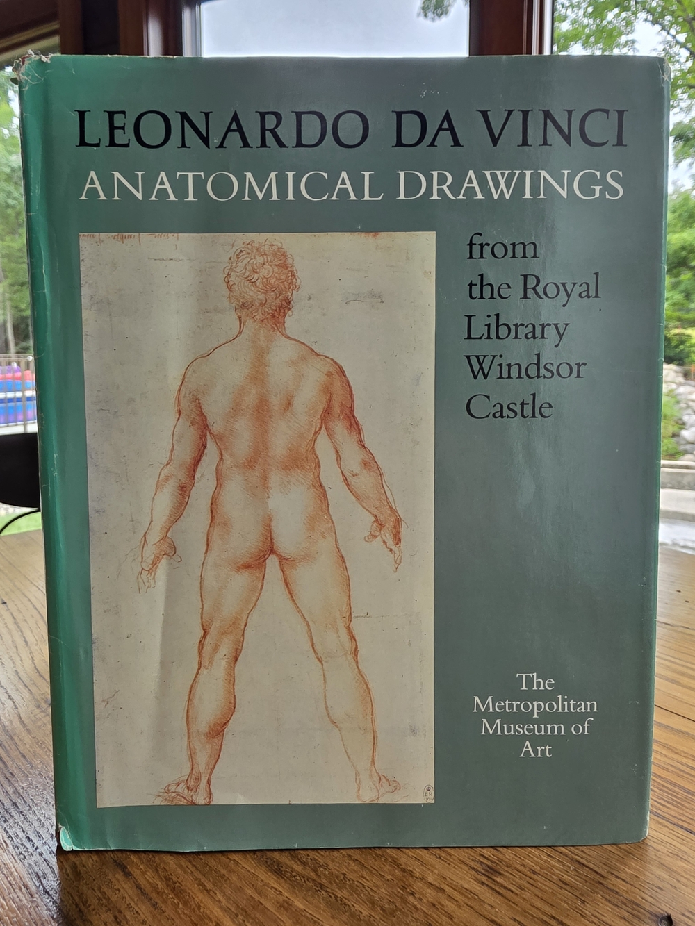 Leonardo da Vinci: Anatomical Drawings Coffee Table Book 1983 MMA Hardcover